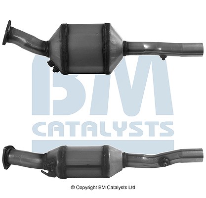Bm Catalysts Ruß-/Partikelfilter, Abgasanlage [Hersteller-Nr. BM11151] für Audi