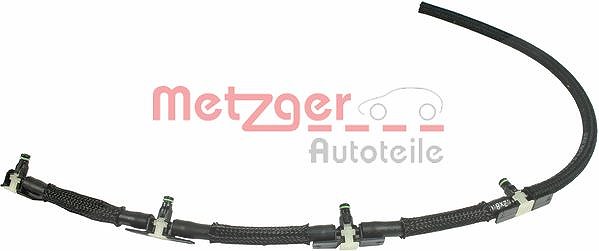 Metzger Autoteile Schlauch, Leckkraftstoff [Hersteller-Nr. 0840050] für Seat, VW, Skoda, Audi