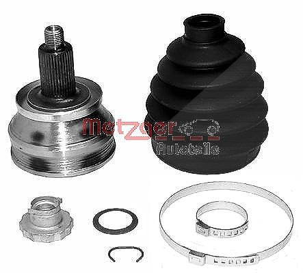 Metzger Autoteile Gelenksatz, Antriebswelle [Hersteller-Nr. 7110107] für VW, Audi, Skoda, Seat