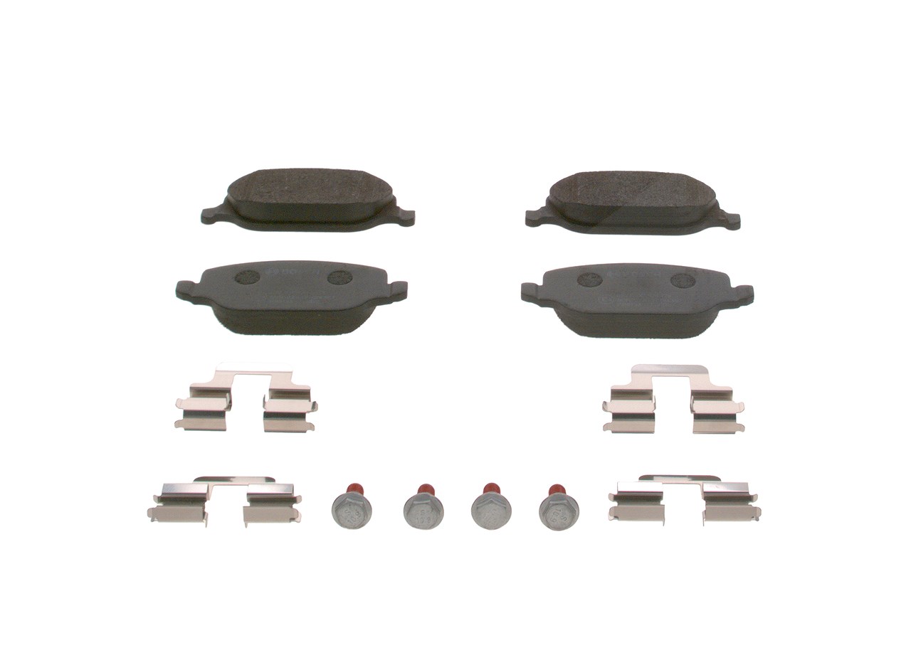 Bosch Bremsbelagsatz, Scheibenbremse [Hersteller-Nr. 0986424775] für Alfa Romeo, Lancia