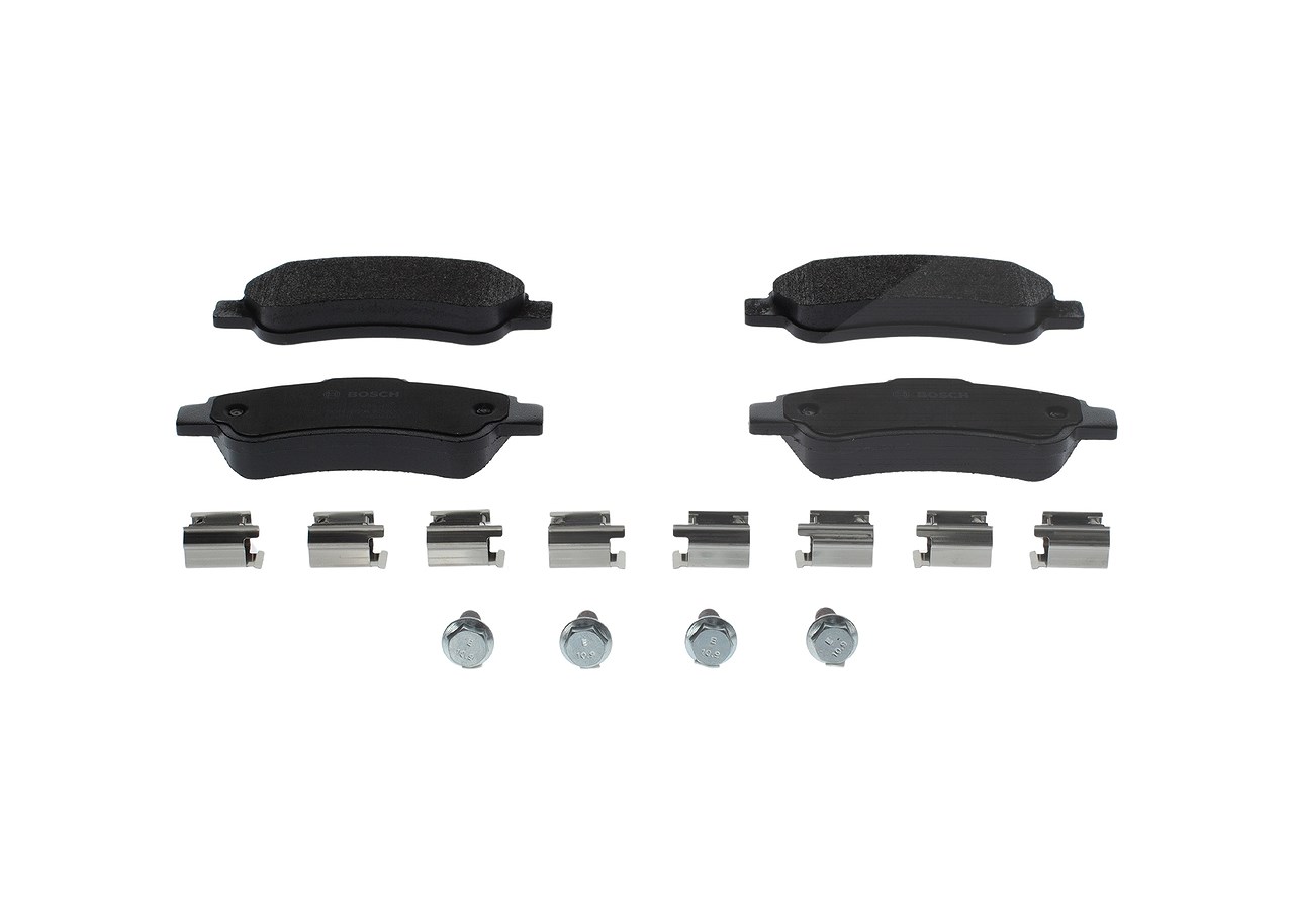 Bosch Bremsbelagsatz, Scheibenbremse [Hersteller-Nr. 0986494164] für VW