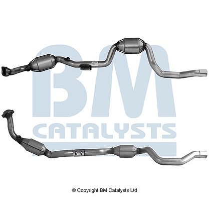 Bm Catalysts Katalysator mit Anbauteilen rechts [Hersteller-Nr. BM90859H] für Mercedes-Benz