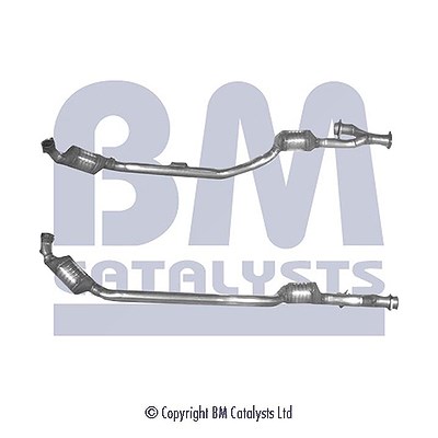 Bm Catalysts Katalysator mit Anbauteilen [Hersteller-Nr. BM91120H] für Mercedes-Benz
