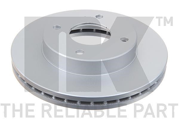 Nk 1x Bremsscheibe [Hersteller-Nr. 312279] für Nissan