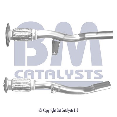 Bm Catalysts Abgasrohr [Hersteller-Nr. BM50452] für Renault