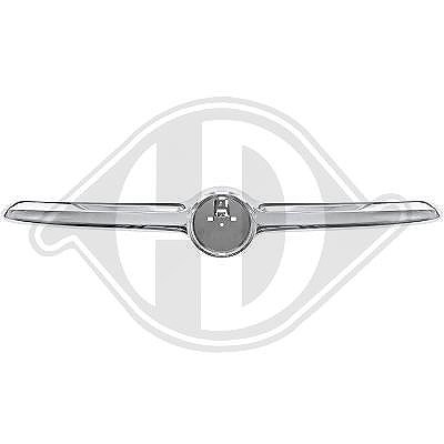 Diederichs Blende, Kühlergitter [Hersteller-Nr. 3425840] für Fiat
