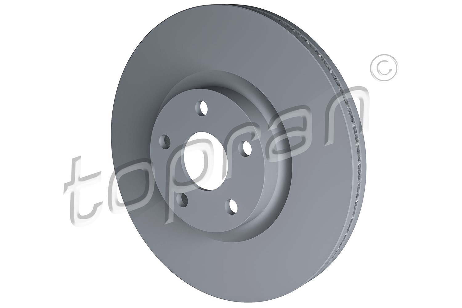 Topran 1x Bremsscheibe [Hersteller-Nr. 631170] für Ford