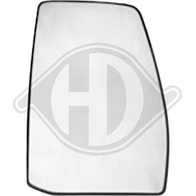 Diederichs Spiegelglas, Außenspiegel [Hersteller-Nr. 1456028] für Ford