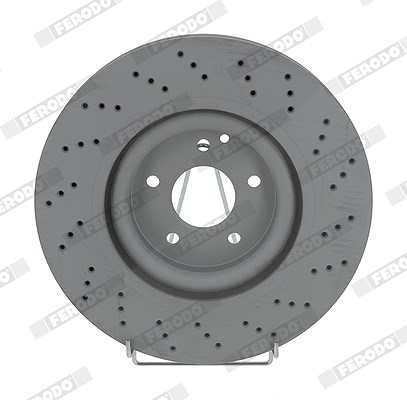 Ferodo 1x Bremsscheibe [Hersteller-Nr. DDF1650C-1] für Mercedes-Benz