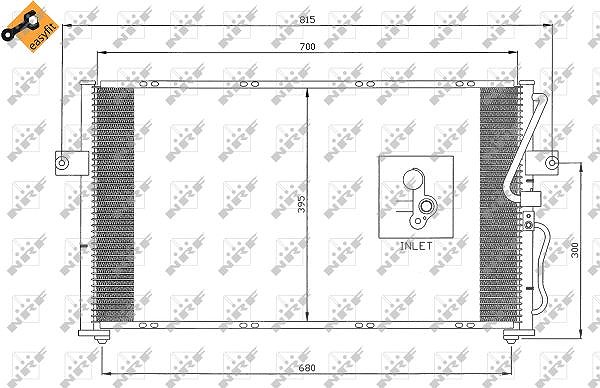 Nrf Kondensator 705-395-20 [Hersteller-Nr. 35396] für Kia