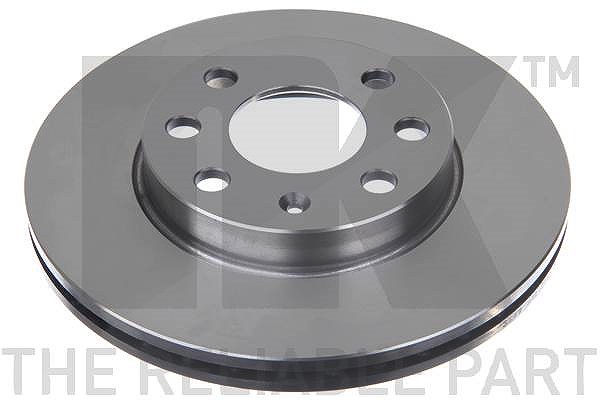 Nk Bremsscheibe Vorderachse (mit ABS) [Hersteller-Nr. 203640] für Vauxhall, Opel