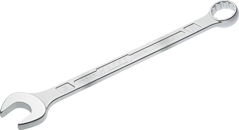 Hazet Ring-Maulschlüssel - Doppel-Sechskant-Tractionsprofil - 36 mm [Hersteller-Nr. 600N-36]