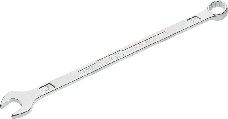 Hazet Ring-Maulschlüssel - extra lang - Zwölfkant - 27 mm [Hersteller-Nr. 600LG-27]