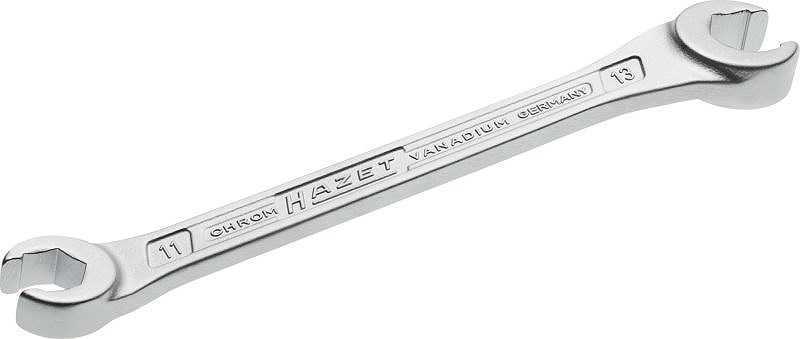Hazet Doppel-Ringschlüssel - offen - Sechskant Profil - 11 x 13 mm [Hersteller-Nr. 612-11X13]
