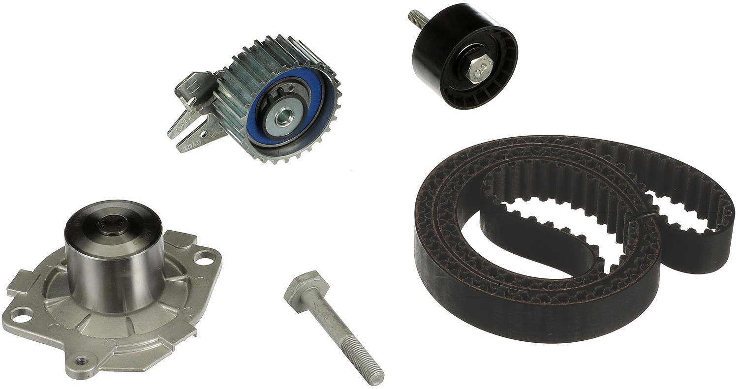 Gates Wasserpumpe + Zahnriemensatz [Hersteller-Nr. KP35462XS] für Lancia, Fiat