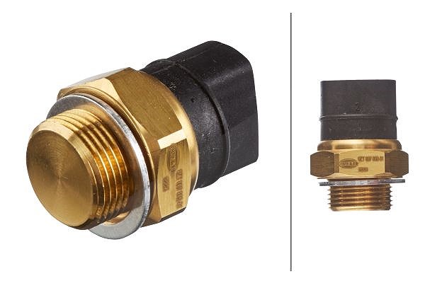 Hella Temperaturschalter, Kühlerlüfter [Hersteller-Nr. 6ZT007802-011] für Audi, VW