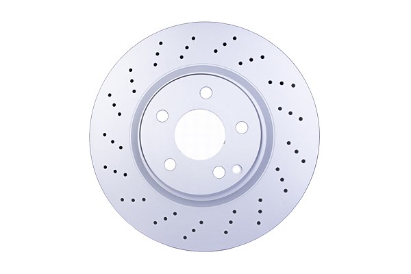 Hella 1x Bremsscheibe [Hersteller-Nr. 8DD355109-471] für Mercedes-Benz