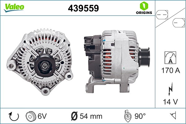 Valeo Generator [Hersteller-Nr. 439559] für BMW