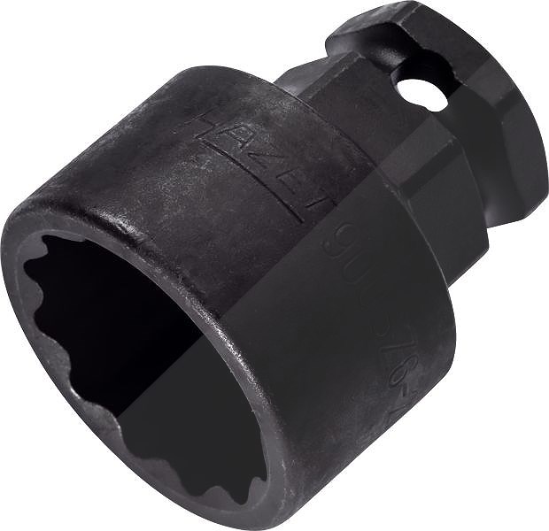 Hazet Kraft-Steckschlüsseleinsatz - 1/2, Sechskant 24mm/Zwölfkant 27mm [Hersteller-Nr. 900SZ6-27]