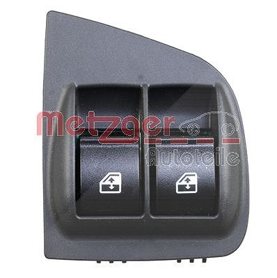 Metzger Autoteile Schalter, Fensterheber [Hersteller-Nr. 0916587] für Fiat