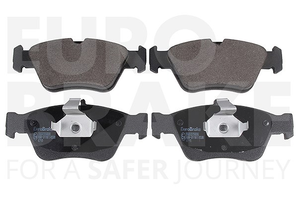 Eurobrake Bremsbelag (Satz) Vorderachse [Hersteller-Nr. 5502223330] für Mercedes-Benz