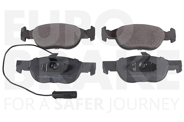 Eurobrake Bremsbeläge Vorderachse inkl. VWK [Hersteller-Nr. 5502222339] für Alfa Romeo, Fiat