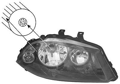 VAN WEZEL Hauptscheinwerfer rechts 4917964 für SEAT - Bild 3