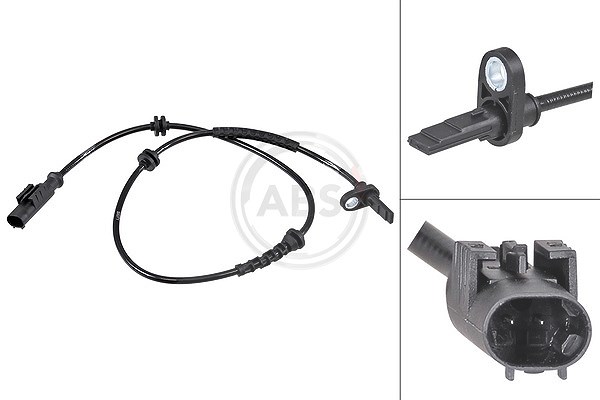 A.b.s. Sensor, Raddrehzahl [Hersteller-Nr. 31834] für Fiat