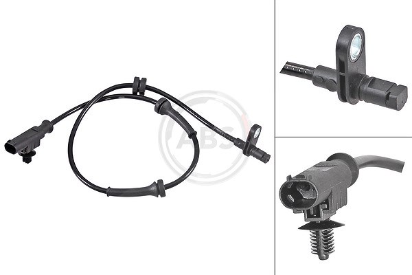 A.b.s. Sensor, Raddrehzahl [Hersteller-Nr. 31538] für Nissan