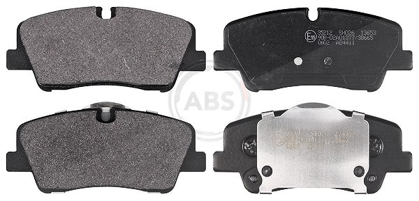 A.b.s. Bremsbelagsatz, Scheibenbremse [Hersteller-Nr. 35212] für Hyundai