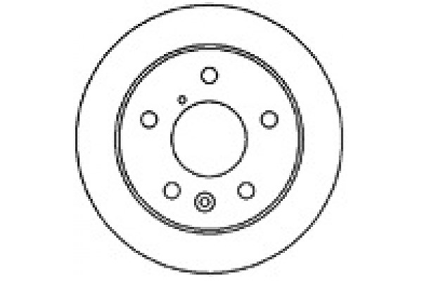 Mapco Bremsscheibe [Hersteller-Nr. 25537] für Mazda