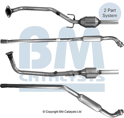 Bm Catalysts Katalysator [Hersteller-Nr. BM90994H] für Toyota