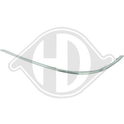Diederichs Zier-/Schutzleiste, Stoßfänger [Hersteller-Nr. 1672163] für Mercedes-Benz