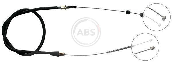 A.b.s. Seilzug, Feststellbremse [Hersteller-Nr. K15367] für Vauxhall, Opel