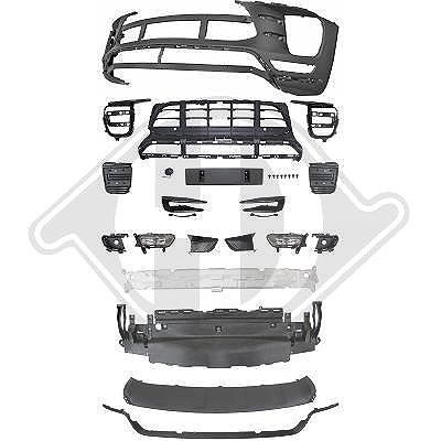 Diederichs Stoßfänger [Hersteller-Nr. 2030351] für Porsche