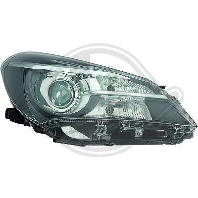 Diederichs Hauptscheinwerfer [Hersteller-Nr. 6607181] für Toyota