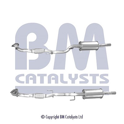Bm Catalysts Abgasrohr [Hersteller-Nr. BM50618] für VW