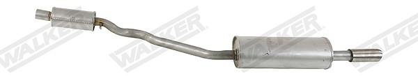 Walker Endschalldämpfer [Hersteller-Nr. 02694] für Porsche