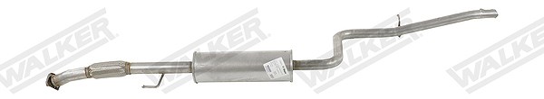 Walker Mittelschalldämpfer [Hersteller-Nr. 23323] für Fiat