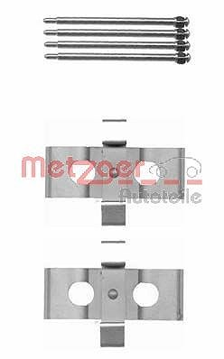Metzger Autoteile Zubehörsatz, Scheibenbremsbelag [Hersteller-Nr. 109-1635] für Mercedes-Benz