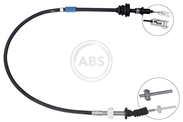 A.b.s. Seilzug, Kupplungsbetätigung [Hersteller-Nr. K28076] für Toyota, Citroën, Peugeot