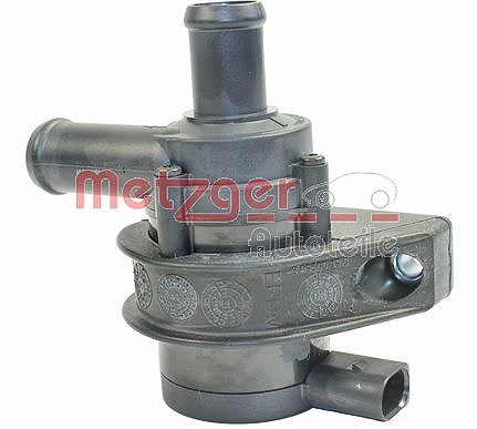 Metzger Autoteile Zusatzwasserpumpe [Hersteller-Nr. 2221040] für Seat, Audi, VW, Skoda