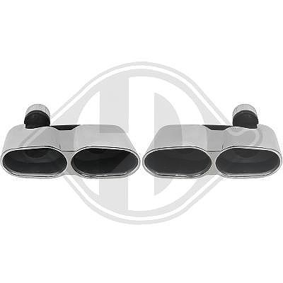 Diederichs Endrohrblende [Hersteller-Nr. 4164701] für Mercedes-Benz