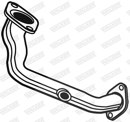 Walker Abgasrohr [Hersteller-Nr. 08580] für Volvo
