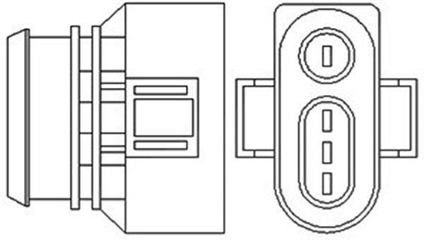 Magneti Marelli Lambdasonde [Hersteller-Nr. 466016355058] für VW, Seat