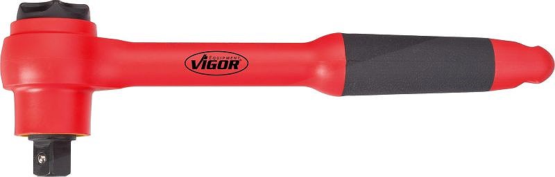 Vigor VDE Umschaltknarre - Vierkant 12,5 mm (1/2 Zoll) - 255 mm [Hersteller-Nr. V3342]