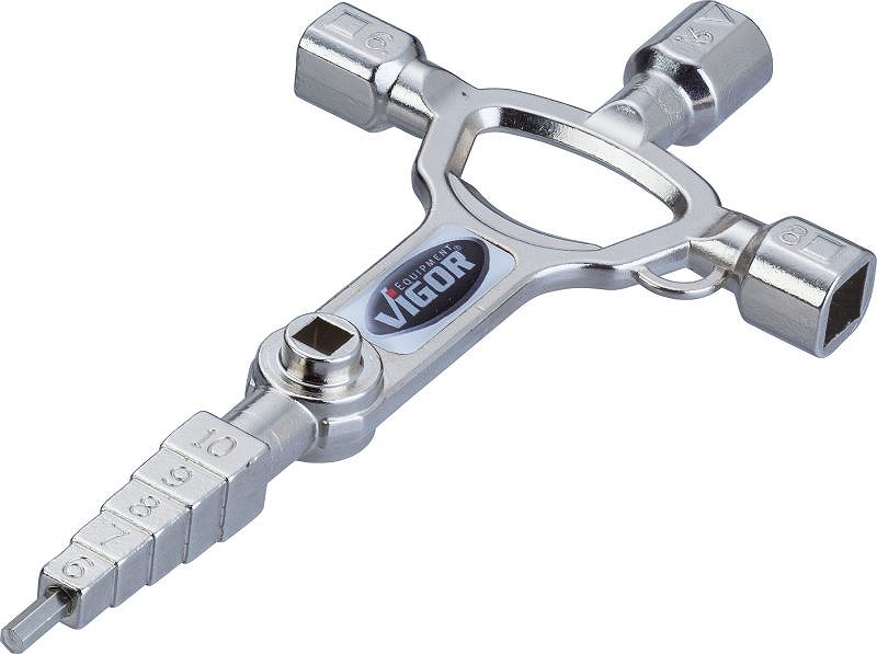 Vigor Baustellenschlüssel MasterKey Bau [Hersteller-Nr. V4228]