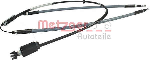 Metzger Autoteile Seilzug, Feststellbremse [Hersteller-Nr. 11.5844] für Opel