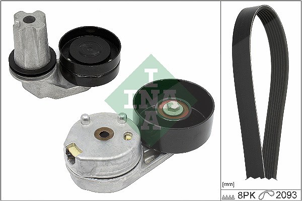 Schaeffler Ina Keilrippenriemensatz [Hersteller-Nr. 529044510] für Land Rover
