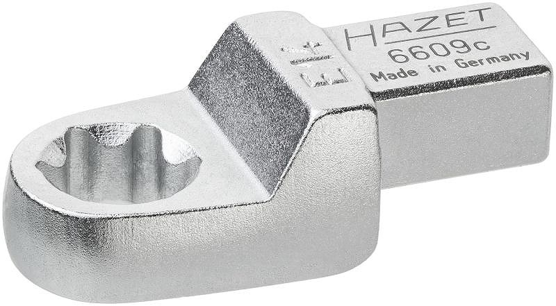 Hazet Einsteck TORX® Ringschlüssel - Einsteck-Vierkant 9x12 mm - E14 [Hersteller-Nr. 6609C-E14]